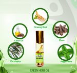 Thai Green Herb Oil Ginseng Root Aroma Oil Roll-on 8cc - Image 3