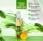 Thai Green Herb Oil Ginseng Root Aroma Oil Roll-on 8cc - Image 4